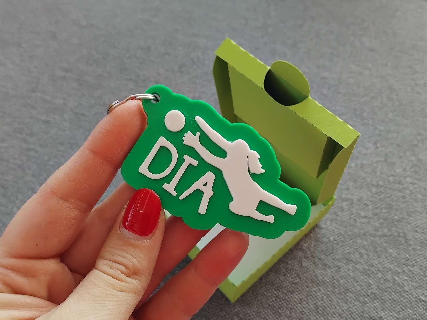 Ключодържател със силует и име - Image 12