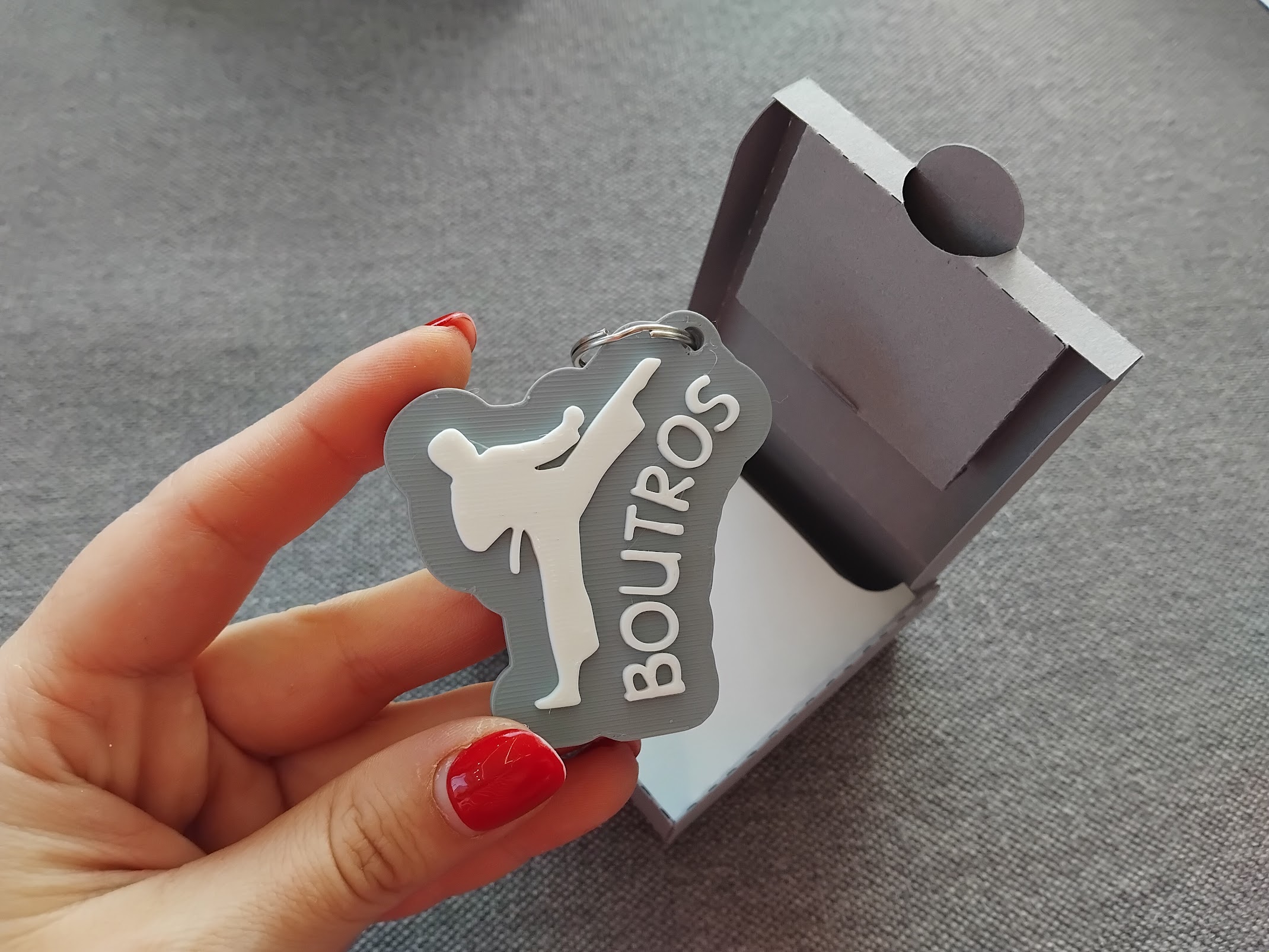 Ключодържател със силует и име - Image 9