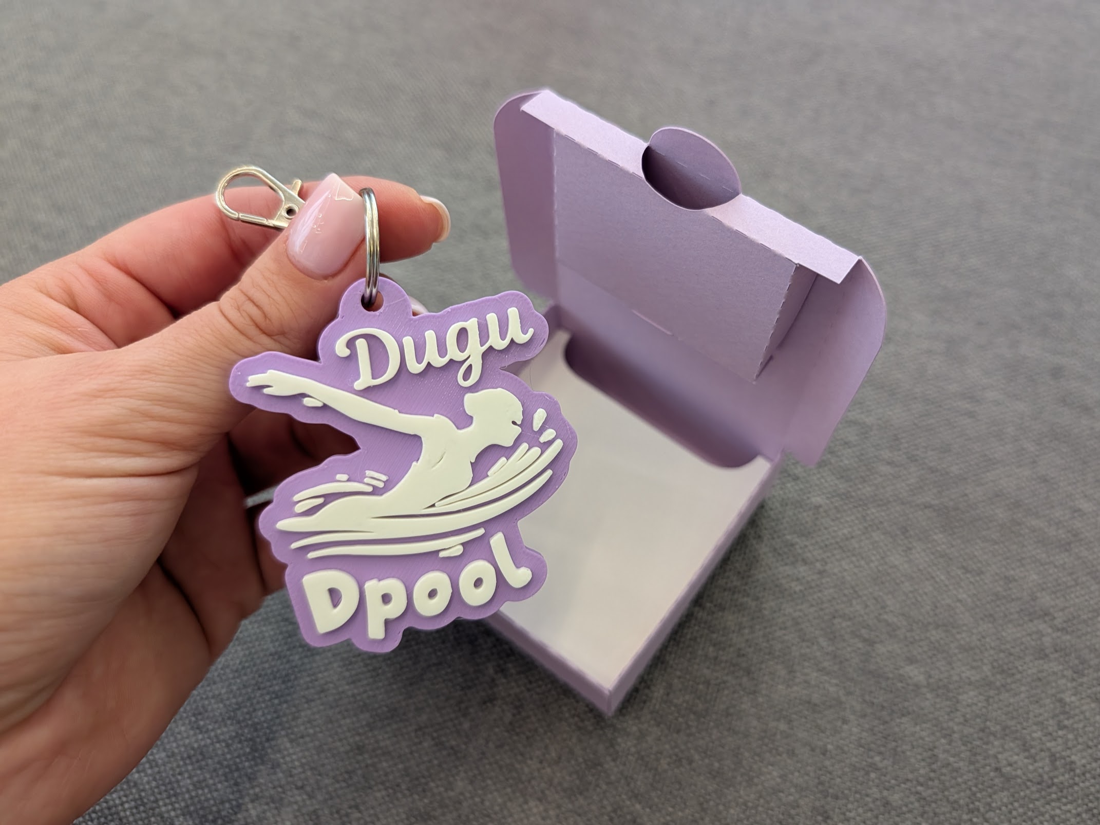 Ключодържател със силует и име - Image 8