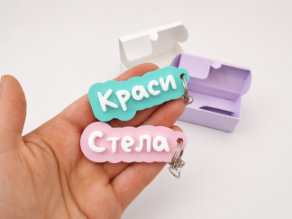 Ключодържател с име до 5 букви