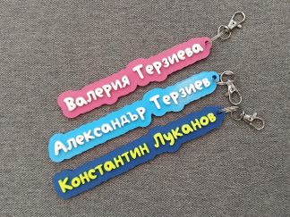 Висулка с име и фамилия