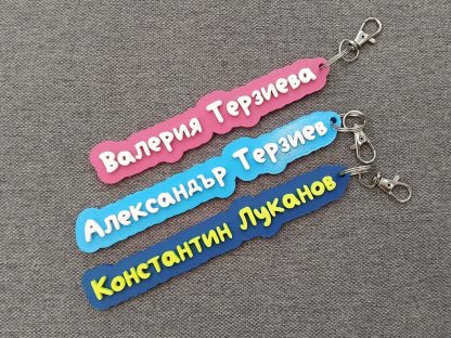 Висулка с име и фамилия