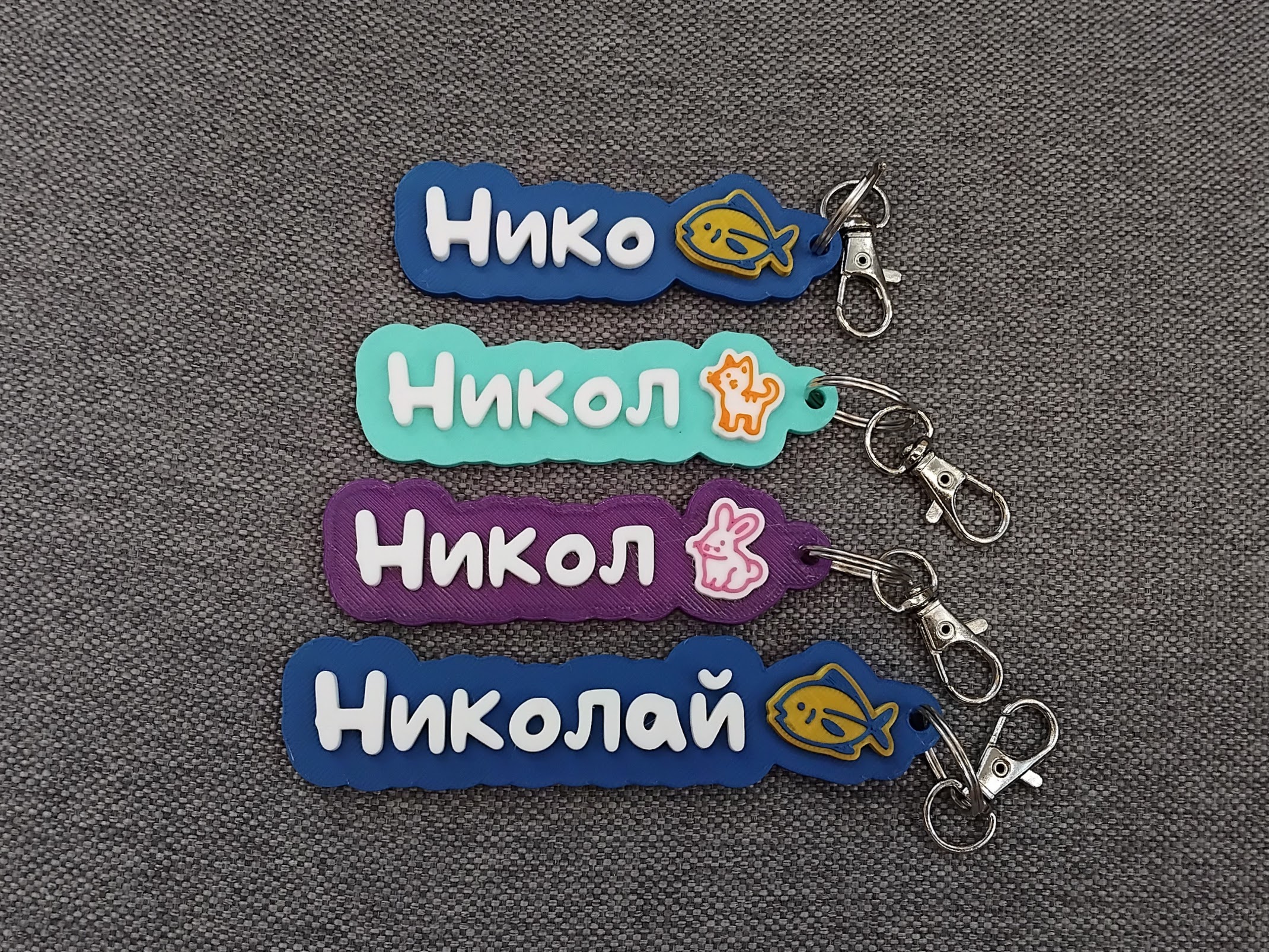 Ключодържател с текст и емоджи - Image 5