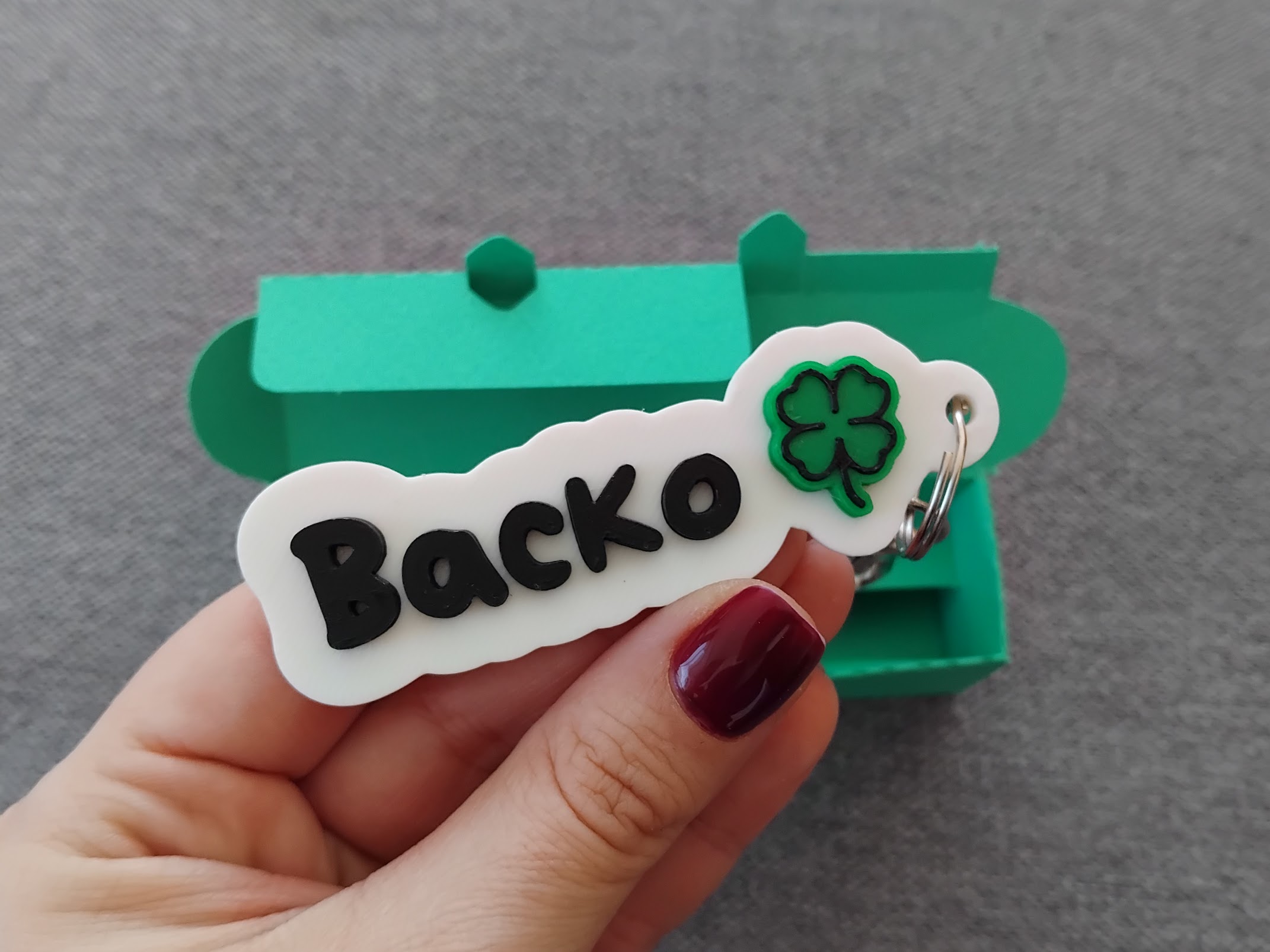 Ключодържател с текст и емоджи - Image 44