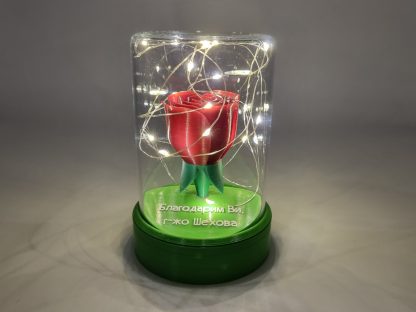 Стъкленица с цвете и пожелание - Image 4