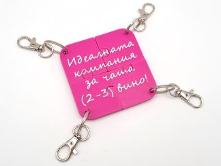 Пъзел с послание от ключодържатели