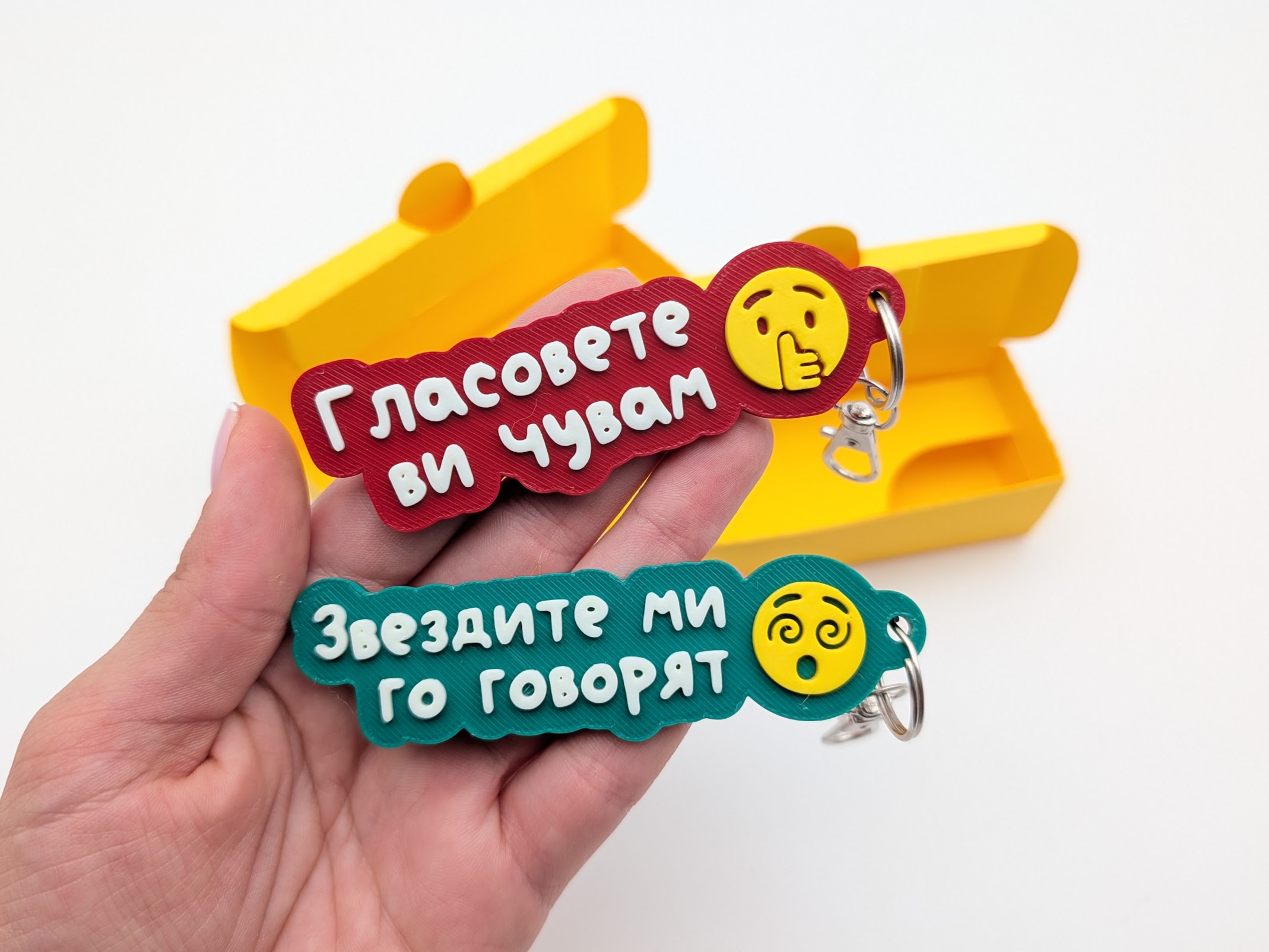 Ключодържател на два реда с емоджи - Image 21