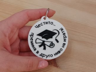 Ключодържател с послание