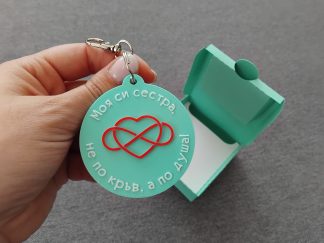 Ключодържател с послание