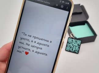Ключодържател с QR код