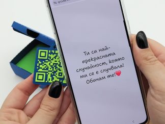 Ключодържател с QR код
