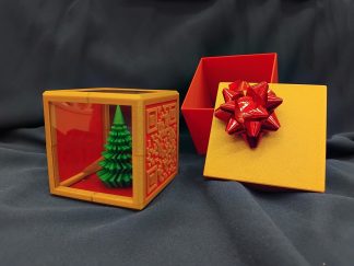 QR cube - кубче с цвете